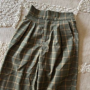Gingham Trousers